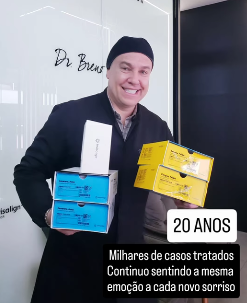 Dr. Breno Ribeiro, especialista em Invisalign, na BR Odontologia Avançada